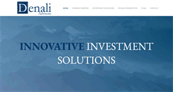 Desktop Screenshot of denaliadvisors.com